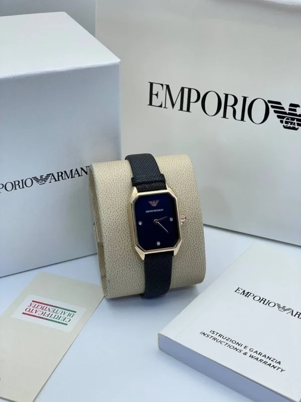 Montre Emporio Armani Ceinture Noir