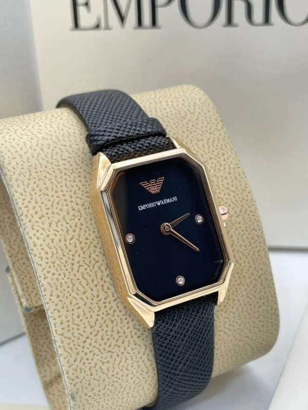 Montre Emporio Armani Ceinture Noir - Image 2