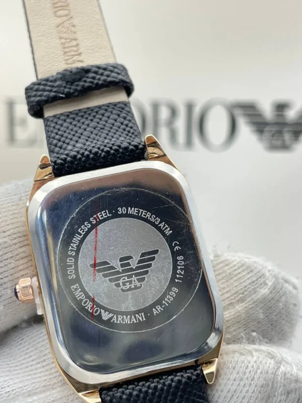 Montre Emporio Armani Ceinture Noir - Image 5