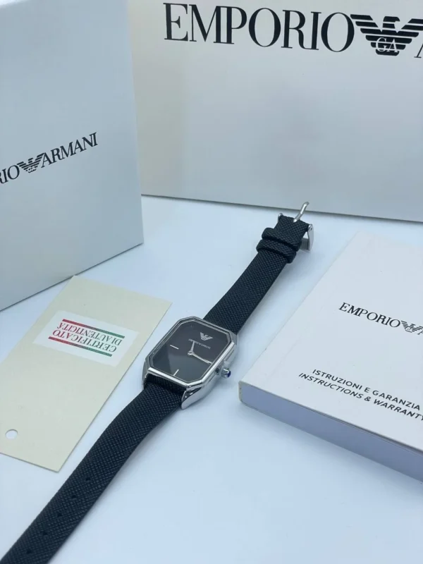 Montre Emporio Armani Ceinture Noir - Image 3