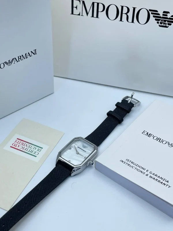 Montre Emporio Armani Ceinture Noir - Image 3