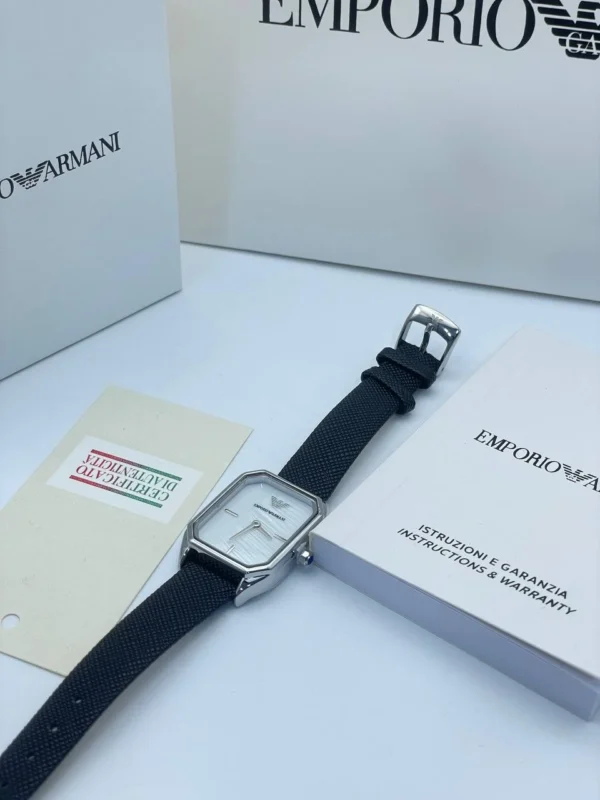 Montre Emporio Armani Ceinture Noir - Image 3
