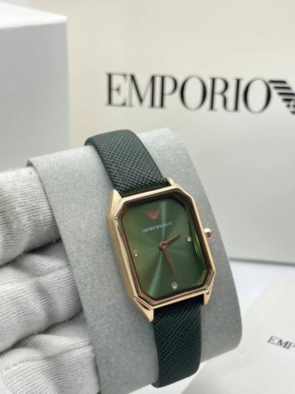 Montre Emporio Armani Ceinture Olive - Image 2