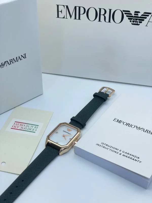 Montre Emporio Armani Ceinture Olive - Image 3