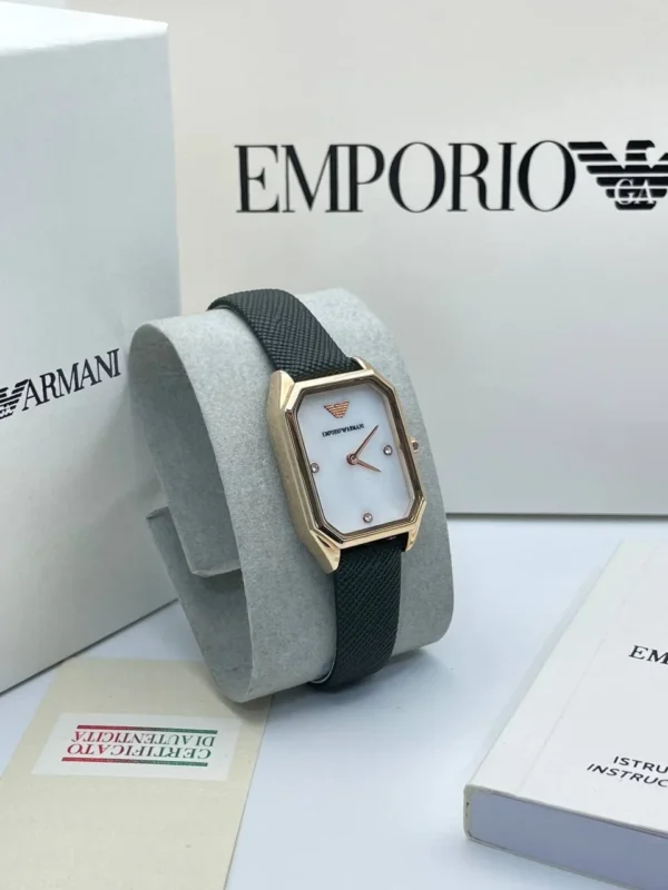Montre Emporio Armani Ceinture Olive