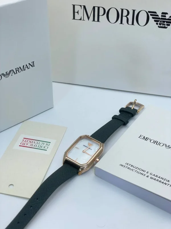 Montre Emporio Armani Ceinture Olive - Image 4
