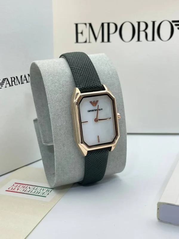 Montre Emporio Armani Ceinture Olive
