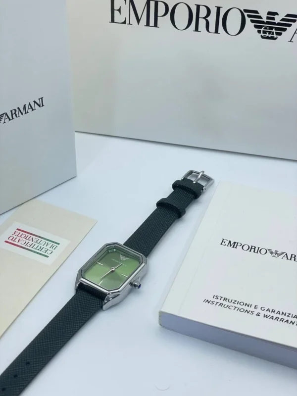 Montre Emporio Armani Ceinture Olive - Image 3
