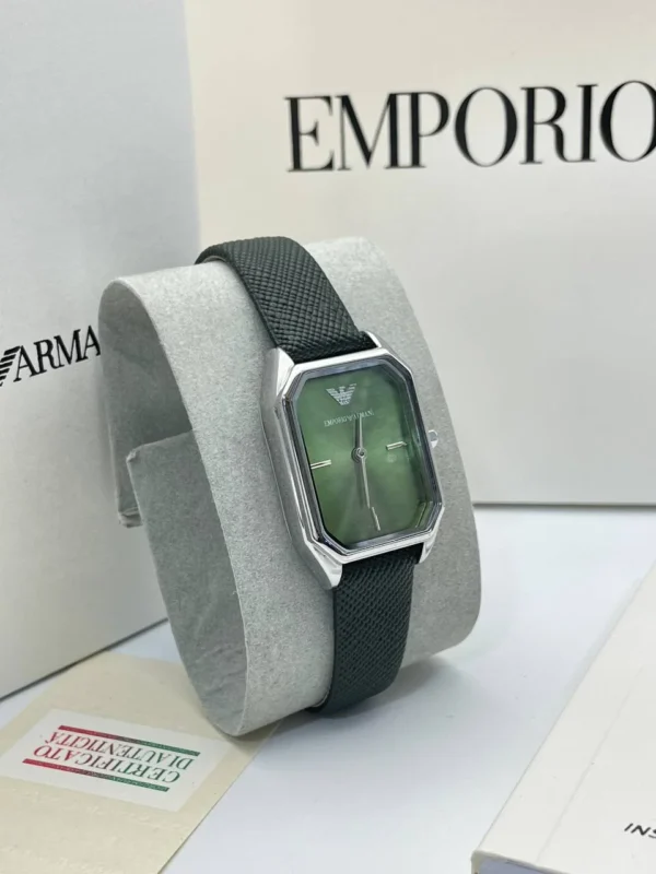 Montre Emporio Armani Ceinture Olive