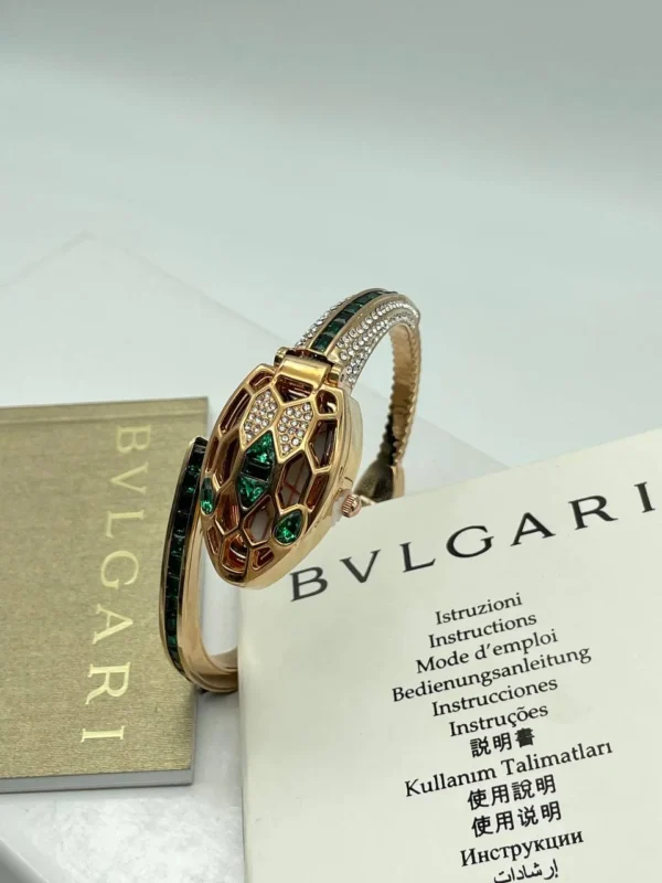 .    BVLGARI Platonic Custom Antique snake - Image 2