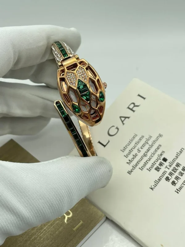 .    BVLGARI Platonic Custom Antique snake - Image 4