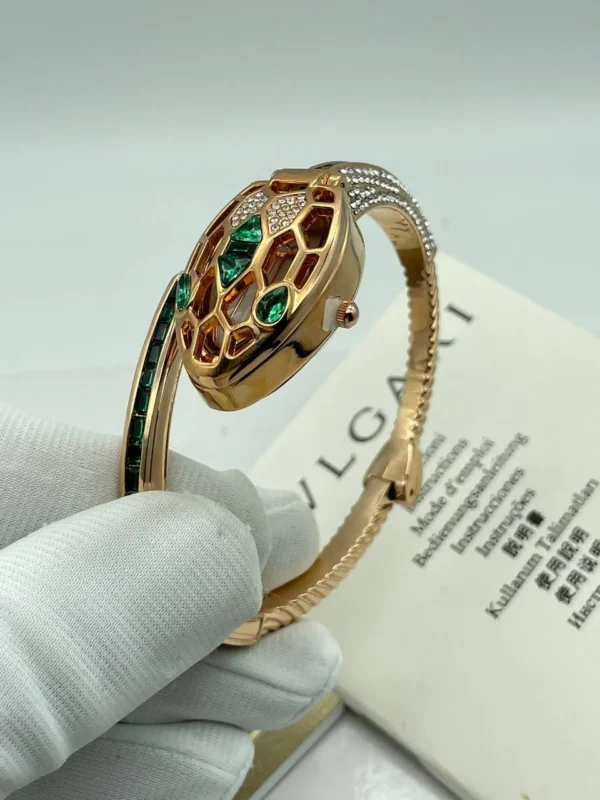.    BVLGARI Platonic Custom Antique snake - Image 5
