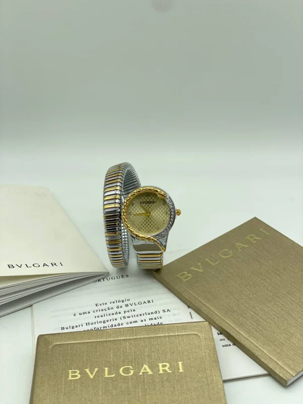 .    BVLGARI TUBOGAS DORÉ