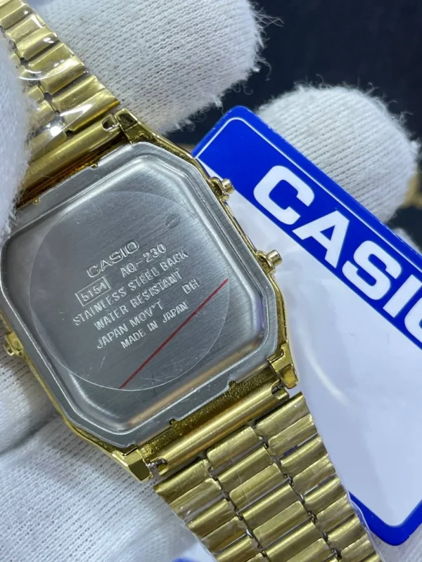 Casio Analog doré - Image 5