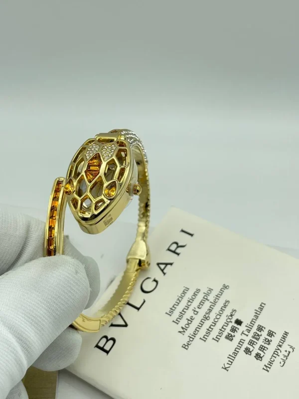 .    BVLGARI Platonic Custom Antique snake - Image 3