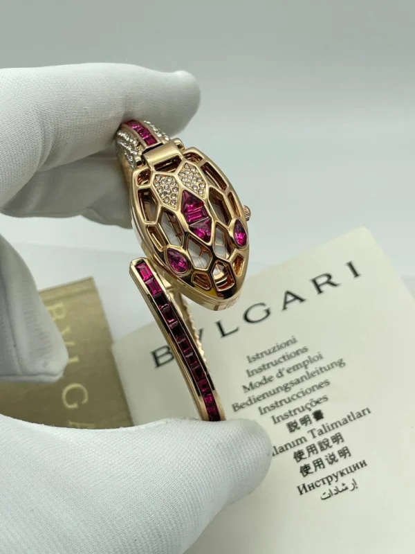 .    BVLGARI Platonic Custom Antique snake - Image 4