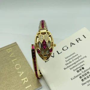 .    BVLGARI Platonic Custom Antique snake