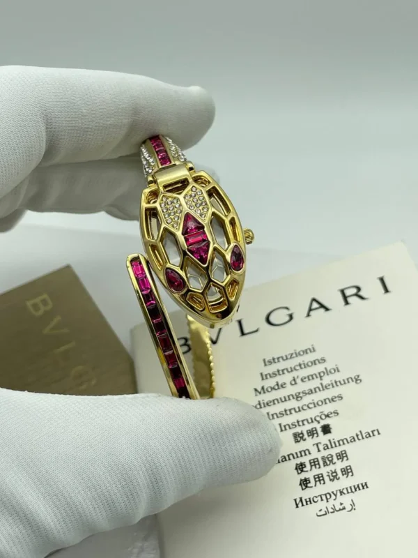 .    BVLGARI Platonic Custom Antique snake - Image 4
