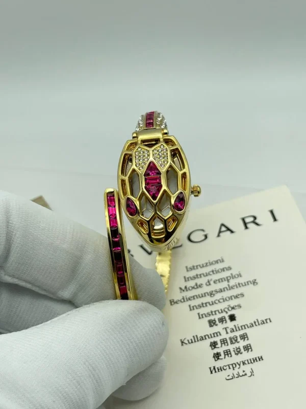.    BVLGARI Platonic Custom Antique snake - Image 5