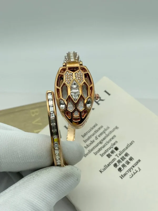 .    BVLGARI Platonic Custom Antique snake - Image 4
