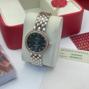 Omega De Ville Prestige Quartz Diamond Ladies