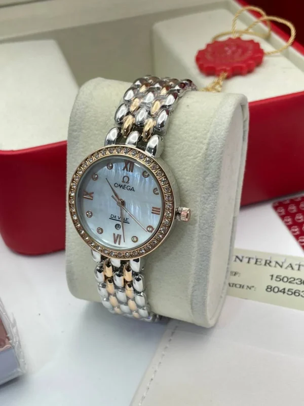 Omega De Ville Prestige Quartz Diamond Ladies