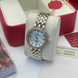 Omega De Ville Prestige Quartz Diamond Ladies