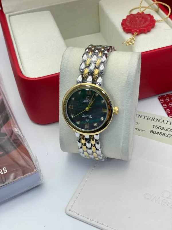 Omega De Ville Prestige Quartz Diamond Ladies