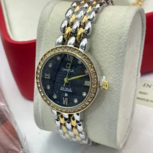 Omega De Ville Prestige Quartz Diamond Ladies