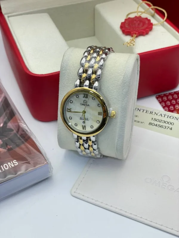 Omega De Ville Prestige Quartz Diamond Ladies