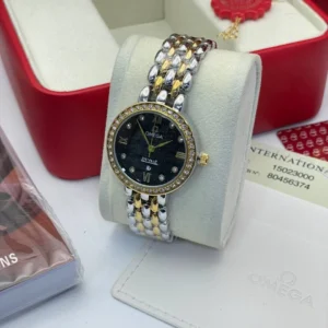 Omega De Ville Prestige Quartz Diamond Ladies