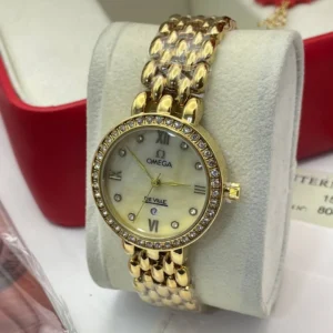 Omega De Ville Prestige Quartz Diamond Ladies