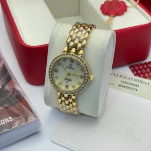 Omega De Ville Prestige Quartz Diamond Ladies