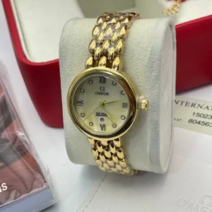 Omega De Ville Prestige Quartz Diamond Ladies