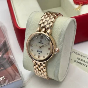 Omega De Ville Prestige Quartz Diamond Ladies