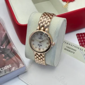 Omega De Ville Prestige Quartz Diamond Ladies