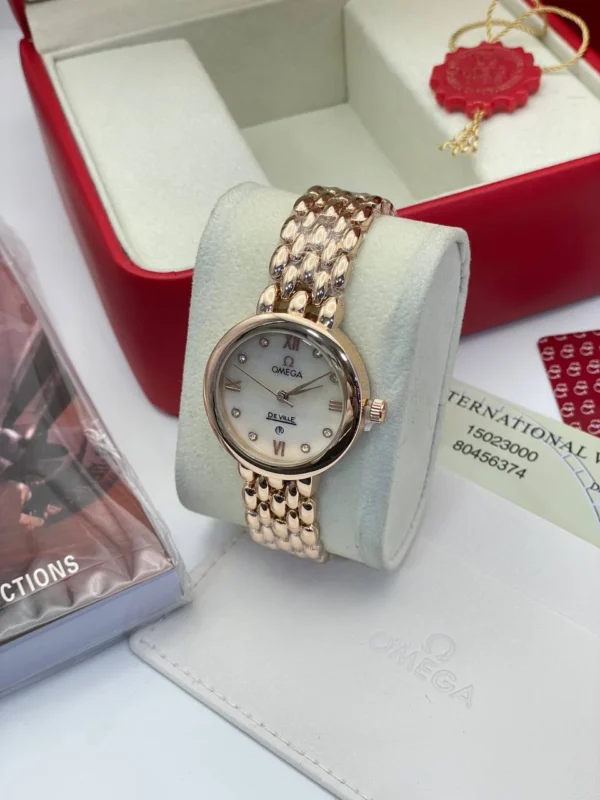 Omega De Ville Prestige Quartz Diamond Ladies