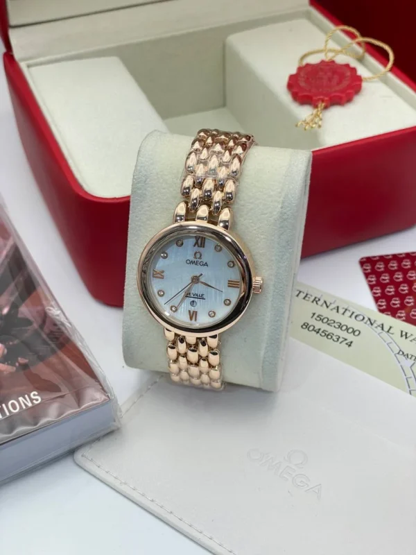 Omega De Ville Prestige Quartz Diamond Ladies