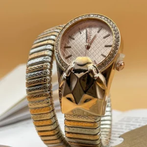 .Just Cavalli Glam Time Bronze Argenté