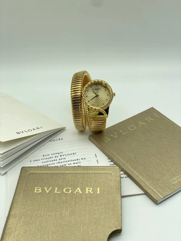 .    BVLGARI TUBOGAS DORÉ