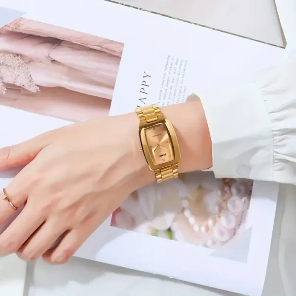 Skmei Femme Quartz Watch 1400 (ORIGINALE) avec boite et sachet - Image 4