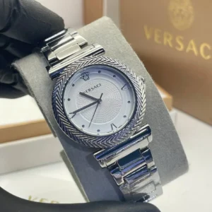 .Versace round ladies watch