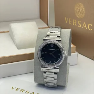.Versace round ladies watch